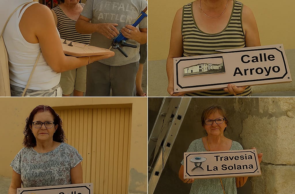 El Mirón de Soria. Nuevas placas cerámicas en Valdanzo