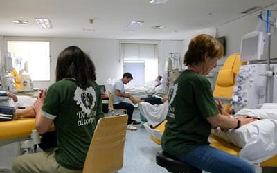 Actividades lúdico-relajantes para mejorar la estancia durante la hemodiálisis