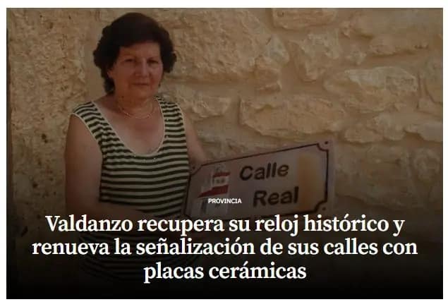 Heraldo Diario de Soria. Llamada Solidaria en Valdanzo