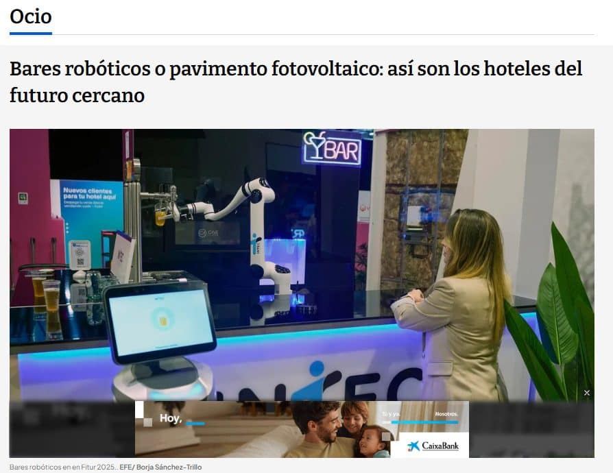 Telecinco. Fitur. Llamada solidaria y su sala multisensorial