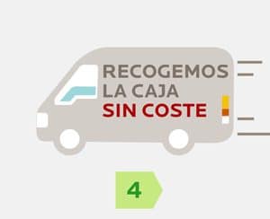 Recogemos la caja sin coste