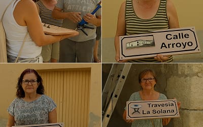 El Mirón de Soria. Nuevas placas cerámicas en Valdanzo
